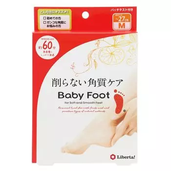 Baby Foot Easy Pack 60 минут тип M размер [Набор 2]