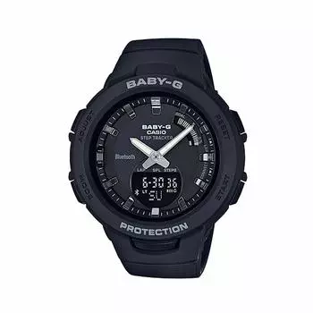 Baby G CASIO Casio Bluetooth смартфон связанный черный мальчик часы женские часы тренировки тренировки умные часы шагомер Baby-g G-SQUAD G-SQUAD
