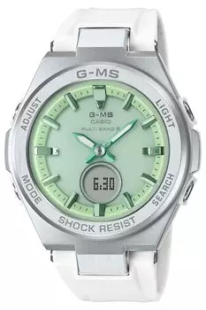 Baby Gee Watch Radio Solar White [Casio] []G-MS MSG-W200FE-7AJF женские
