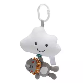 Baby Hanging Musical Toy with Music Box Cute Cartoon Crib Hanging Toy for Toddlers