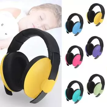 Baby Headphones Baby Ear Protection Kids Ear Defenders Child Earmuff Baby Noise Cancelling Headphones for Ages 0-24 Months мятный зеленый