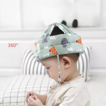 Baby Headrest Anti Fall Device Head Protection Pad Summer Anti-collision Head Baby s Four Season Walking Protective Hat