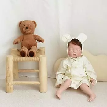 Baby&I Newborn Four Seasons Bonnet Bear, корейские детские товары