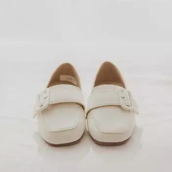 Baby Jam для девочек Мария без каблуков цвета слоновой кости-Y763 130