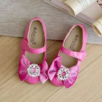 Baby Jam Elle Ribbon на плоской подошве для девочек, ярко-розовый - Y871 130