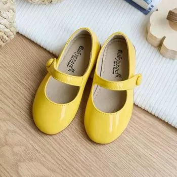 Baby Jam Girls Joy Mary Jane Flat Желтый-Y877 130