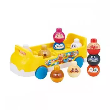 BABY LABO Anpanman Развивающий мозг BRAIN SER TSUMITSUMI BUS Для детей от 1 года и старше