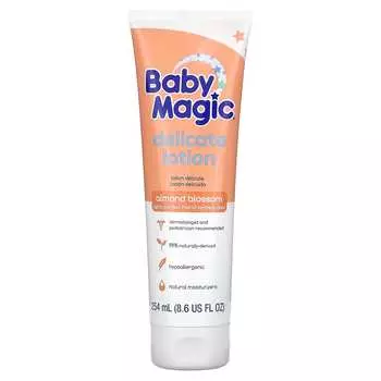 Baby Magic, Нежный лосьон, Цветы миндаля, 8,6 жидких унций (254 мл)