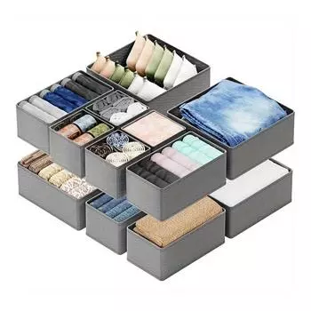 Baby Organizer Set Drawer Organizers Dresser Organizers Dresser Drawer Organizer Storage S Everything Tidy Ties светло-серый