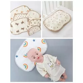 Подушка для младенцев «Облако», дышащая летом для новорожденных от 0 до 6 месяцев и старше 1 года, набор подушек на четыре сезона