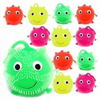 Baby Plus блестящий мягкий силиконовый мячик Yoyo Sea Urchin 12p, популярные корейские головоломки
