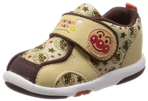 Baby Shoes Boys Girls Baby Anpanman Baby 08 Brown cm 2E [Anpanman] 12~14.5cm 14.5 коричневый