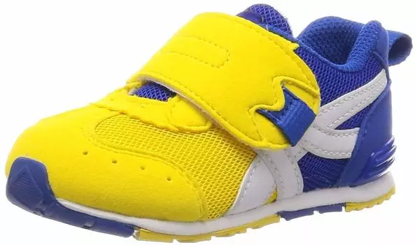 Baby Shoes Sneakers Athletic Shoes Magic Boys Girls Baby MS B150 cm 2E [Moonstar] 13~14.5cm Yellow/Blue 13.0