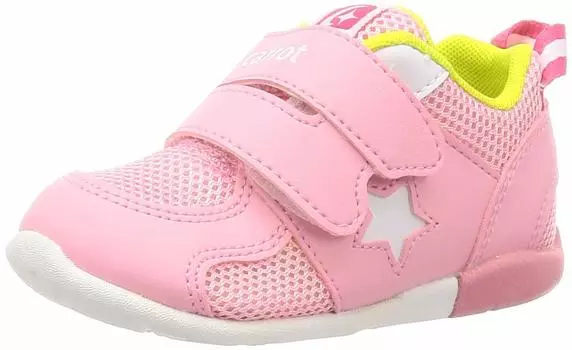 Baby Shoes Sneakers Athletic Shoes Wide 3E Boys Girls Baby CR B120 Pink [Carrot] 12~14.5cm 13.5cm розовый