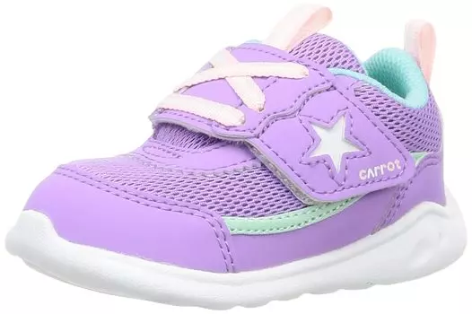 Baby Shoes Sneakers Quick Dry Magic Boys Girls Baby CR B138 Purple cm 2E [Carrot] 12cm~14.5cm 14.0 фиолетовый