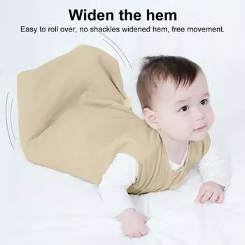 Детский спальный мешок, ультрамягкий, удобный для ношения, жилет, одеяло, сохраняющее тепло S серый