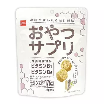 Baby Star Oyatsu Company Oyatsu Supplement Pepper Salor Flavor 32 г x 12 пакетиков Moringa Vitamin B1 Vitamin B6 Snack Confectionery с застежкой-молнией [Официальный]