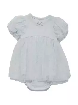 BABY Star Tulle Romper PBCO241430 BLU 70 [Gelato Pique] синий