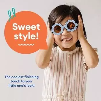 Baby Sunglasses with Hair Band Set Girls Kids Children Cute Cool Toy Shade Glasses Bows Headband for 0-3 Years Hair Accessories