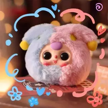 Baby Three 12 Знаков зодиака Серия Мягкие Фигурки Скрытые Коробки Игрушки Mystery Box