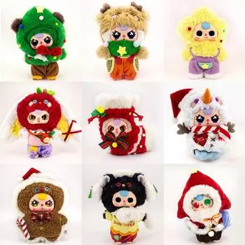 Baby Three Christmas 400% Big Doll Series Blind Box Mystery Box Cute Rabbit Plush Doll Toys Toys Decoration