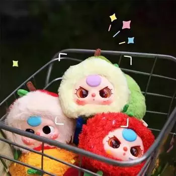 Baby Three Fruit Series плюшевые куклы игрушки в скрытой коробке таинственная коробка кавайная модель фигурка мягкая кукла игрушка для девочек подарки 1Pc Random