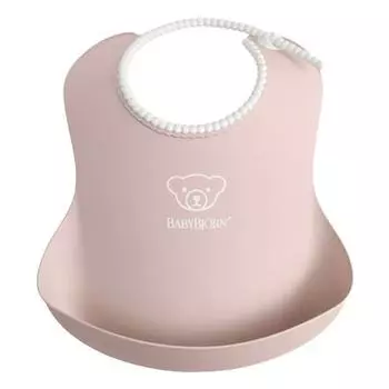 BabyBjorn нагрудник-нагрудник, пудрово-розовый, 1 шт.