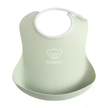 BabyBjorn нагрудник-нагрудник, пудрово-зеленый, 1 шт.