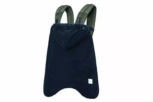 BABYHOPPER Baby Hopper Baby Carrier Cold 3waY All Weather 0 CKBH03032 Cover, Protection, Forward-facing Holding, Stroller, Cover, Navy, Months~