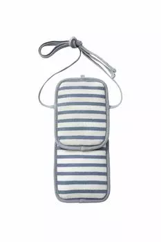 BABYHOPPER BabyHopper Baby Hopper Carrying Strap Stroller Dual Use Countermeasure Cold Insulation Pouch Stripe BCBH00510 1 Piece Heat/Cold Double/Blue