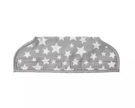 BABYHOPPER BabyHopper Gauze Neck Cover Gray Star CKBH00713 1 piece 0 (x 1) months~