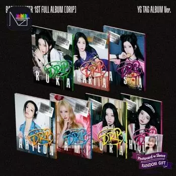 BABYMONSTER - 1-й ПОЛНЫЙ АЛЬБОМ [DRIP] YG TAG ALBUM Ver. RANDOM 1PCS