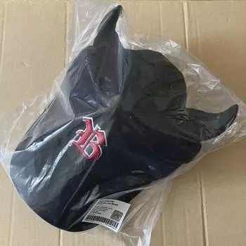 BABYMONSTER DRIP POP-UP Official MD Horn Ball Cap Black ver SEOUL Limited Новый 1-й МИНИ-АЛЬБОМ BABYMONS7ER BAEMON