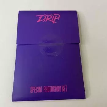 BABYMONSTER DRIP POP-UP Официальный MD Bulk Pack Фотокарточка Полный набор SEOUL Pop Up Limited BAEMON