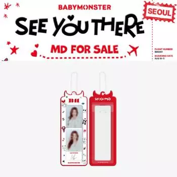 BABYMONSTER SEEYOUTHERE 2-я рамка MD ПВХ + набор из 2 вырезанных фотографий RUKA