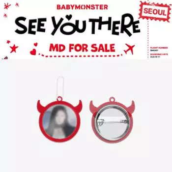 BABYMONSTER SEEYOUTHERE 2nd MD чехол для рожка + набор кнопок RUKA