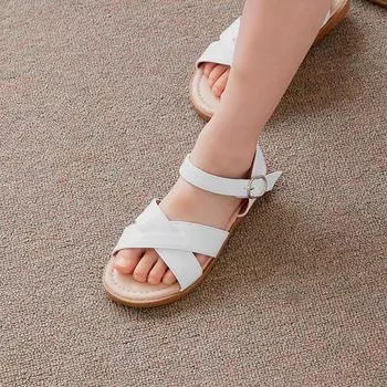 [BABYZZAM] Unisex Chuchu Sandals White, C111, 7000008841, Popular Korean Shoes 170
