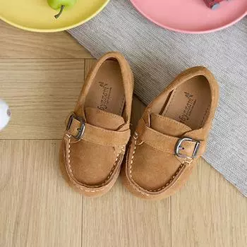 [BABYZZAM] Unisex Jacky Loafer Beige, 211, 7000011714, Popular Korean Shoes 190