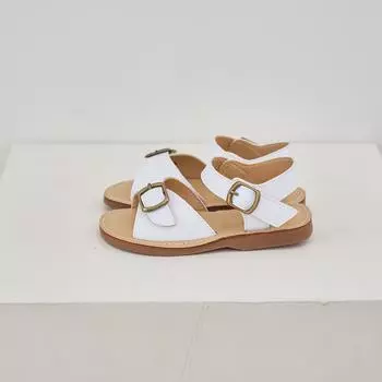 [BABYZZAM] Unisex venti sandals white, A137, 7000029453, Popular Korean Shoes 220