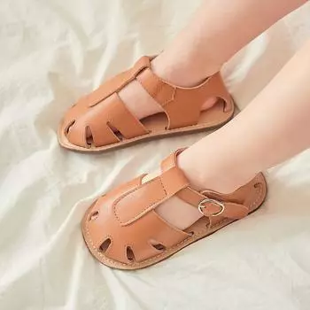 [BABYZZAM] Unisex Zephyt Sandals Brown, BB325, 7000008876, Popular Korean Shoes 120
