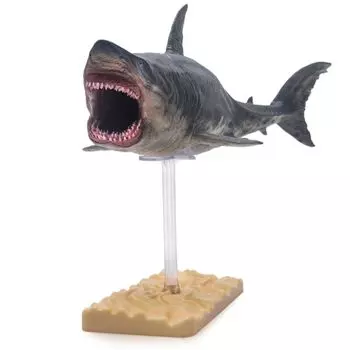 BACALYSO PNSO Размер Megalodon Great White Фигурка ПВХ Акула Любитель Акул Подарок Реалистичное Морское Животное Рыба Пластиковая Модель Модель Взрослая Игрушка Премиум