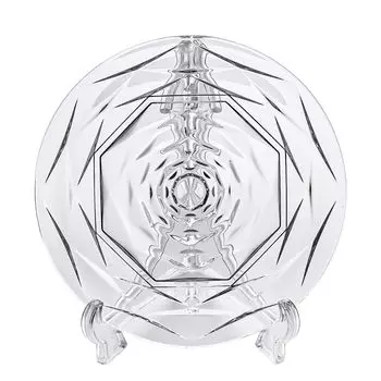 Baccarat Swing SWING Plate S 2813982 Clear [Item]