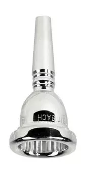 BACH back tuba mouthpiece 24AW silver plated finish (sousaphone)