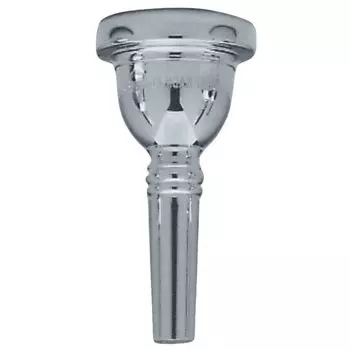 BACH Задний мундштук для тромбона 5GS с серебряным покрытием, тонкий (Для трубки) серебряный