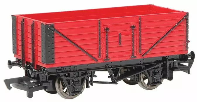 Bachman HO Gauge Паровозик Томас грузовой вагон красная железнодорожная модель грузового вагона 028-77037 красный