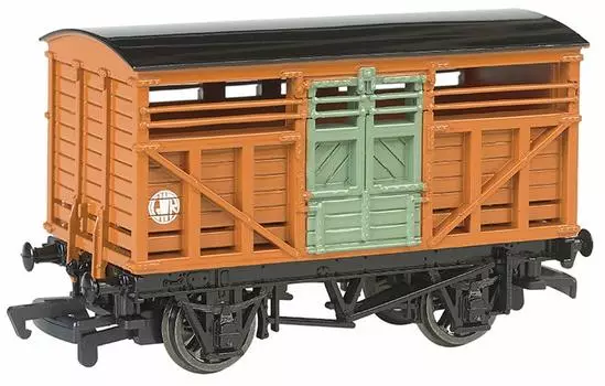 Bachman HO Gauge Thomas the Tank Engine Car для перевозки скота, модель грузового вагона для железной дороги 28-77016