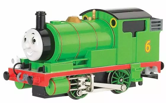 Bachmann HO Gauge Thomas the Tank Engine Percy железнодорожная модель паровоза 28-58742