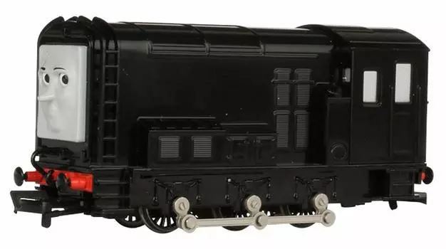 Bachmann HO Gauge Thomas the Tank Engine Grumpy Diesel Модель железной дороги Тепловоз Прототип Черный 28-58818