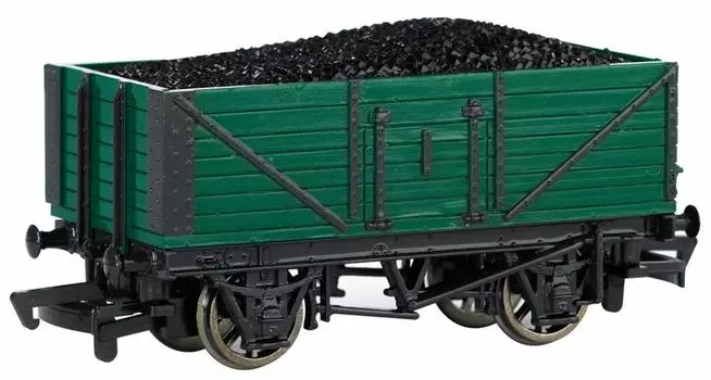 Bachmann HO Gauge Thomas the Tank Engine Coal Car Green Railway Model Freight Car 28-77029 тёмно-синий