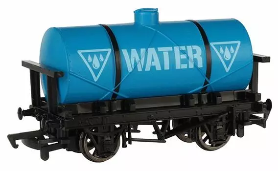 Bachmann HO gauge Томас Паровозик цистерна водный транспорт железнодорожная модель грузовой прототип синий 28-77009 вагон, синий